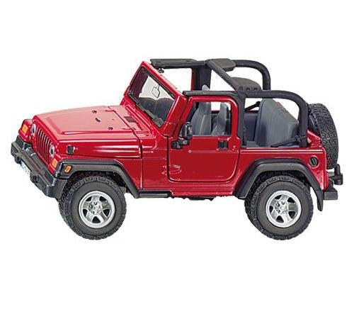 Siku Red Jeep Wrangler 4870