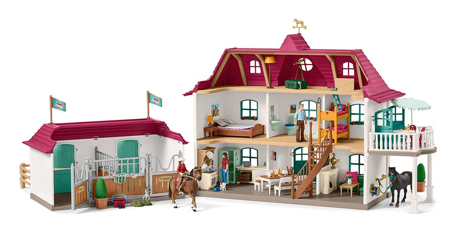 Schleich large horse stable with cheap house 42416