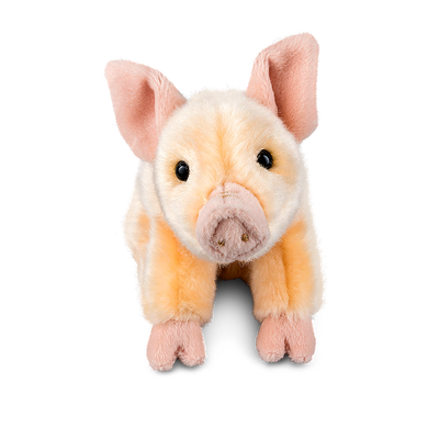 Living Nature Pink Piglet Soft Toy