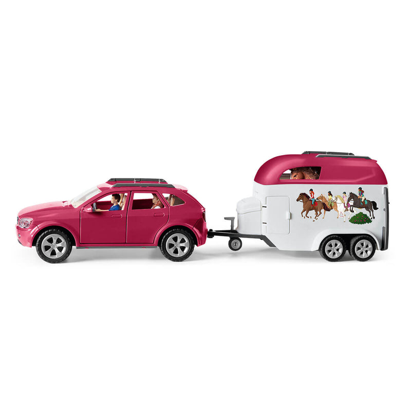 Schleich Horse Club Adventures with Car & Trailer