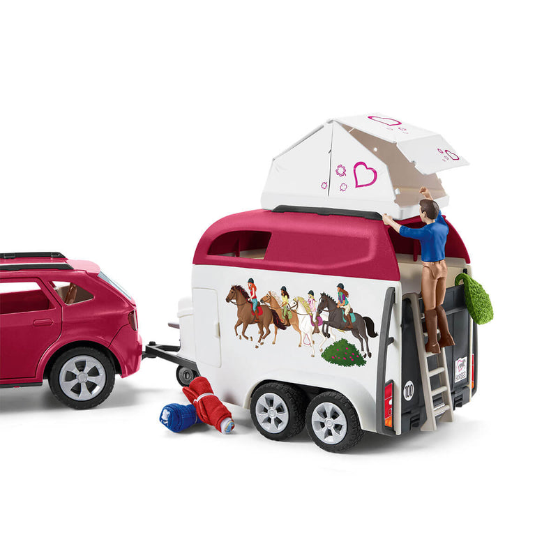 Schleich Horse Club Adventures with Car & Trailer