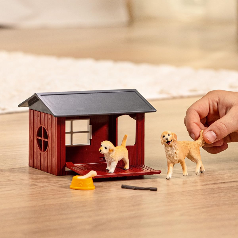 Schleich Farm World Dog House 42722