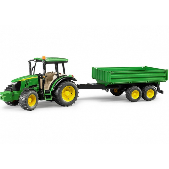 John Deere 5115M Tractor & Trailer