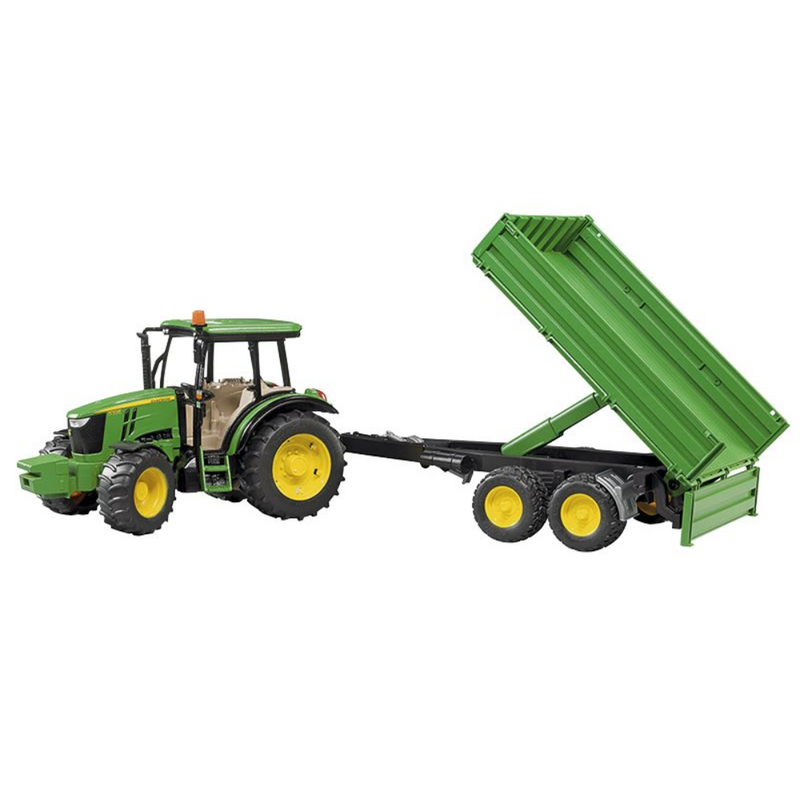 John Deere 5115M Tractor & Trailer