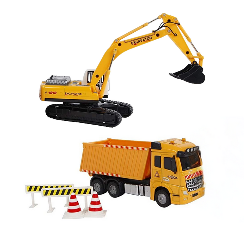 Excavator toy set on sale