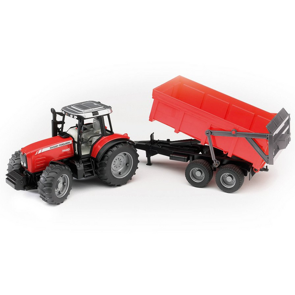 Massey Ferguson 7480 Tractor & Trailer