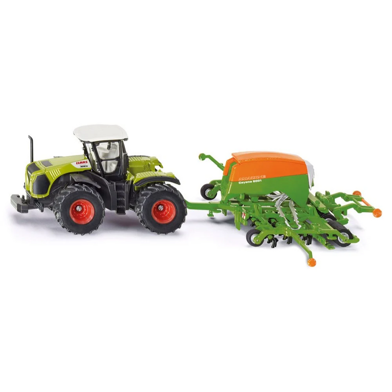 Mini Claas Tractor with Amazone Seeder