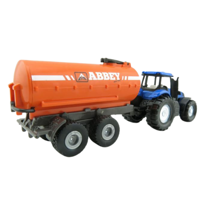 Mini New Holland Tractor & Abbey Trailer