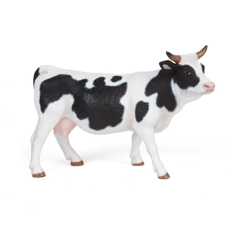 Papo Piebald Black & White Cow