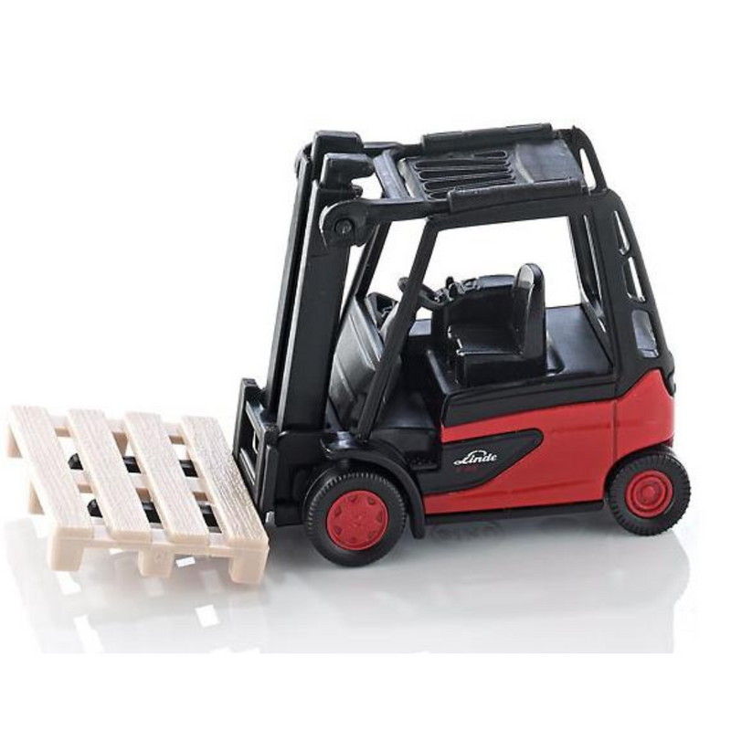 Siku Mini Red Forklift Truck and Pallet