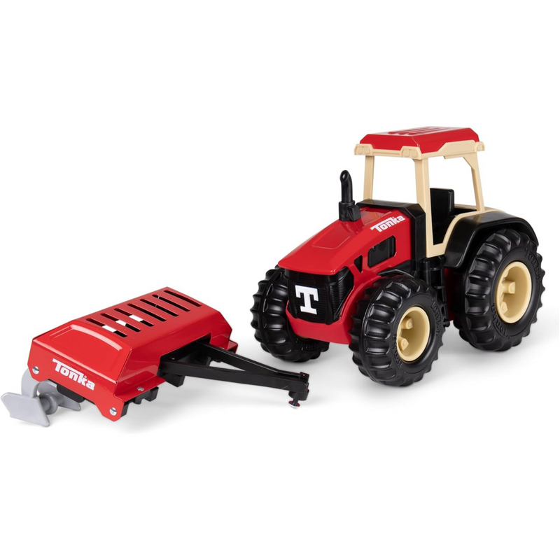 Tonka Steel Classics Tractor & Plough