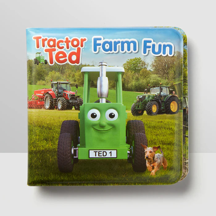 Tractor Ted Farm Fun Bath Book Cover