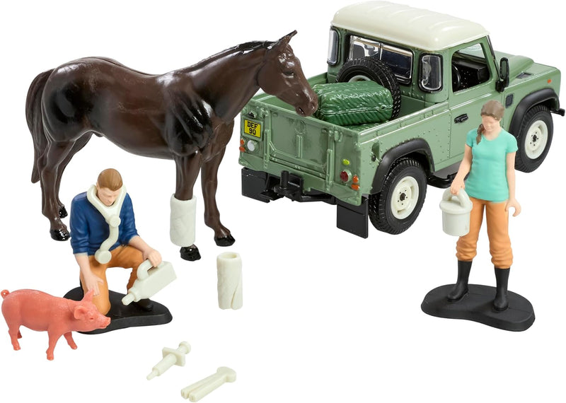 Britains Land Rover and Vet Playset