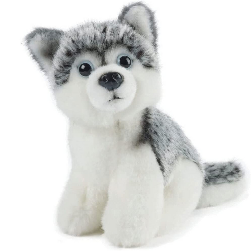 Living Nature Giant Husky Puppy Plush Toy