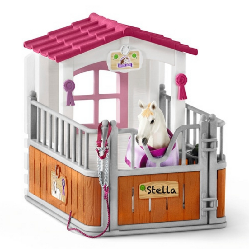 Horse Stall with Lusitano Mare Schleich Horse Club 42368