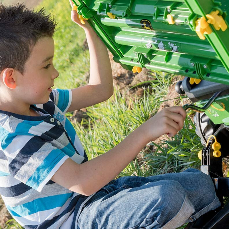 John Deere 3-Way Tipping Trailer for Pedal Tractor