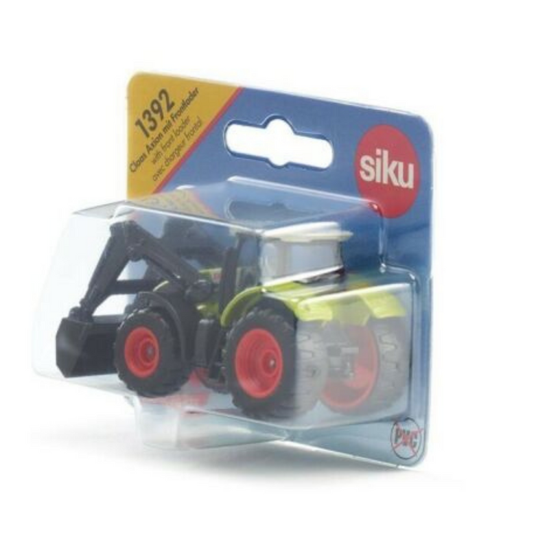 Siku Mini Claas Axion with Frontloader 1392