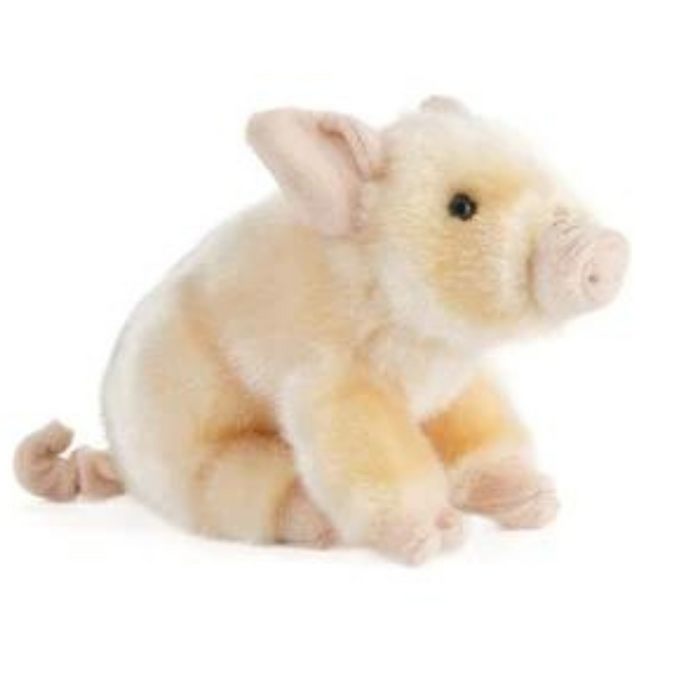 Living Nature Pink Piglet Soft Toy