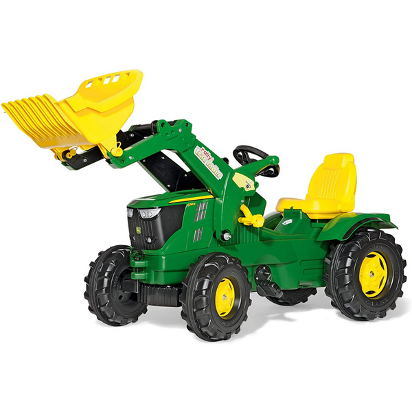 John Deere 6210R Kids Tractor With Frontloader