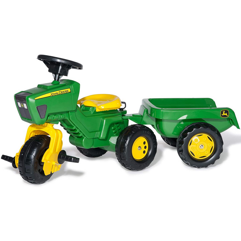 John Deere Trike Tractor with Sound & Trailer