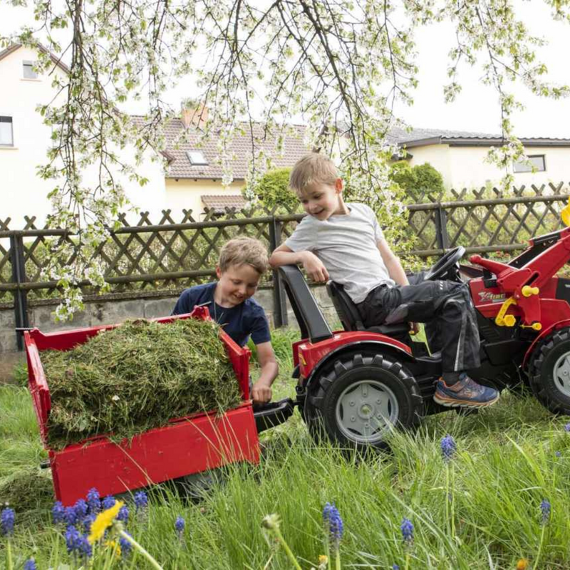 Rolly Toys Red Mega Tipping Trailer 123001