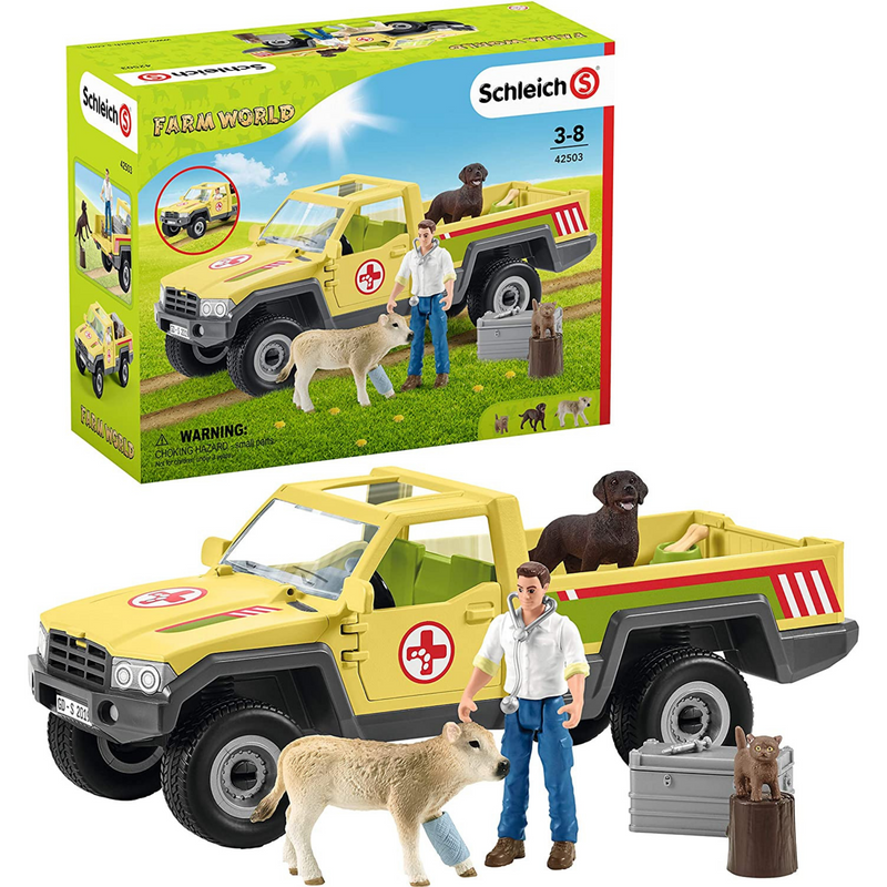 Schleich Farm World Vet Visit to the Farm 42503